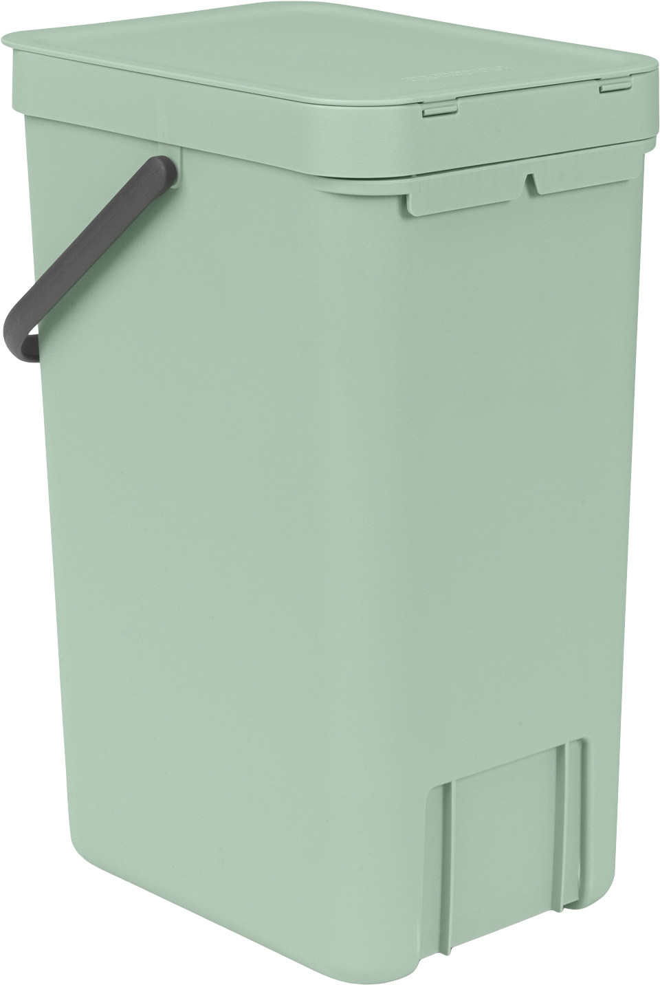 Affaldsspand M/lÃ¥g Sort.kon. 16 ltr