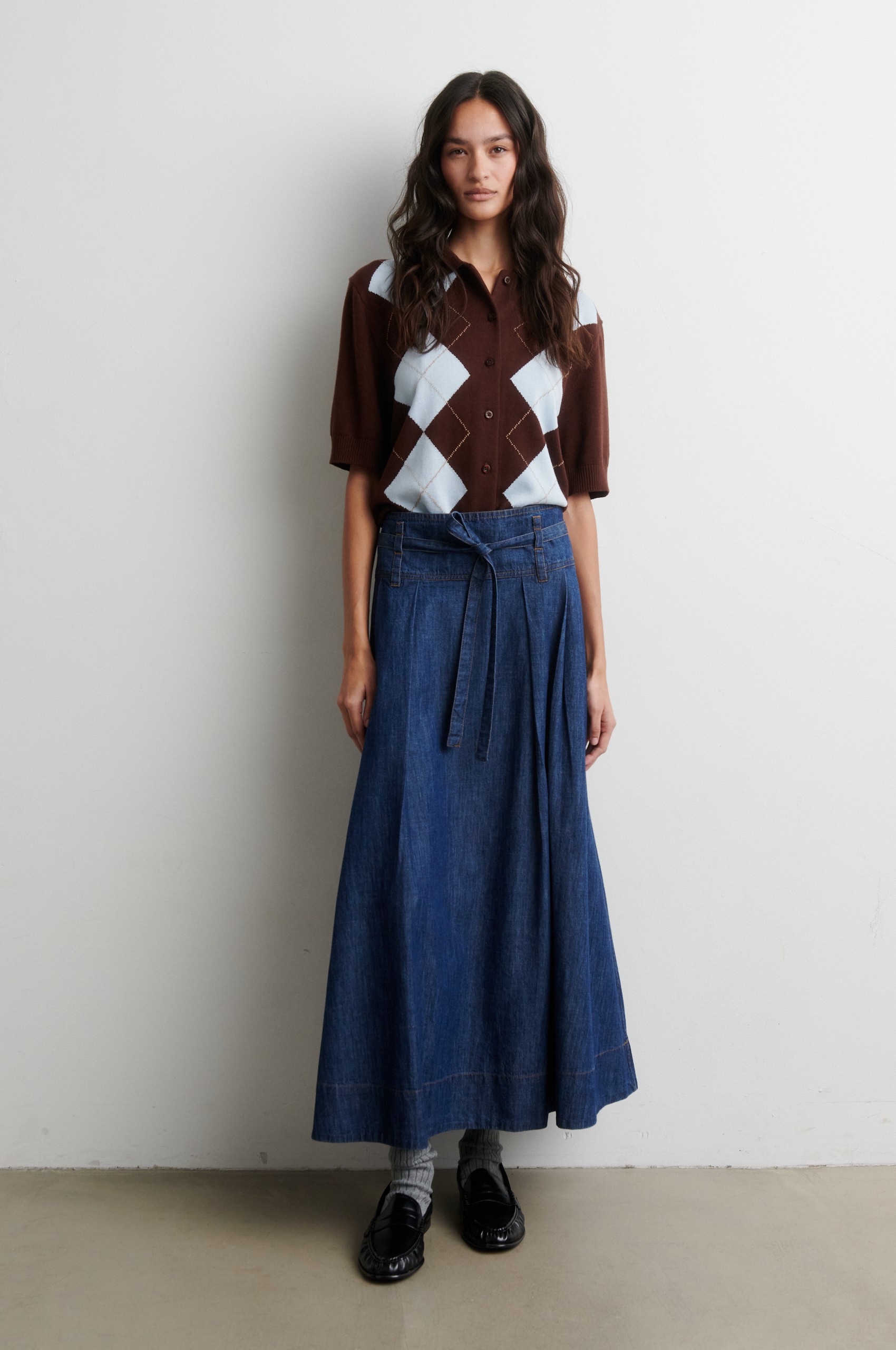 Evana Denim Skirt