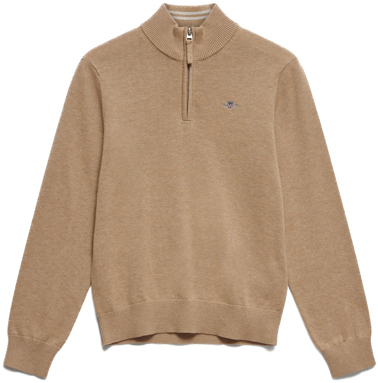 Shield Cotton Half Zip Sweater