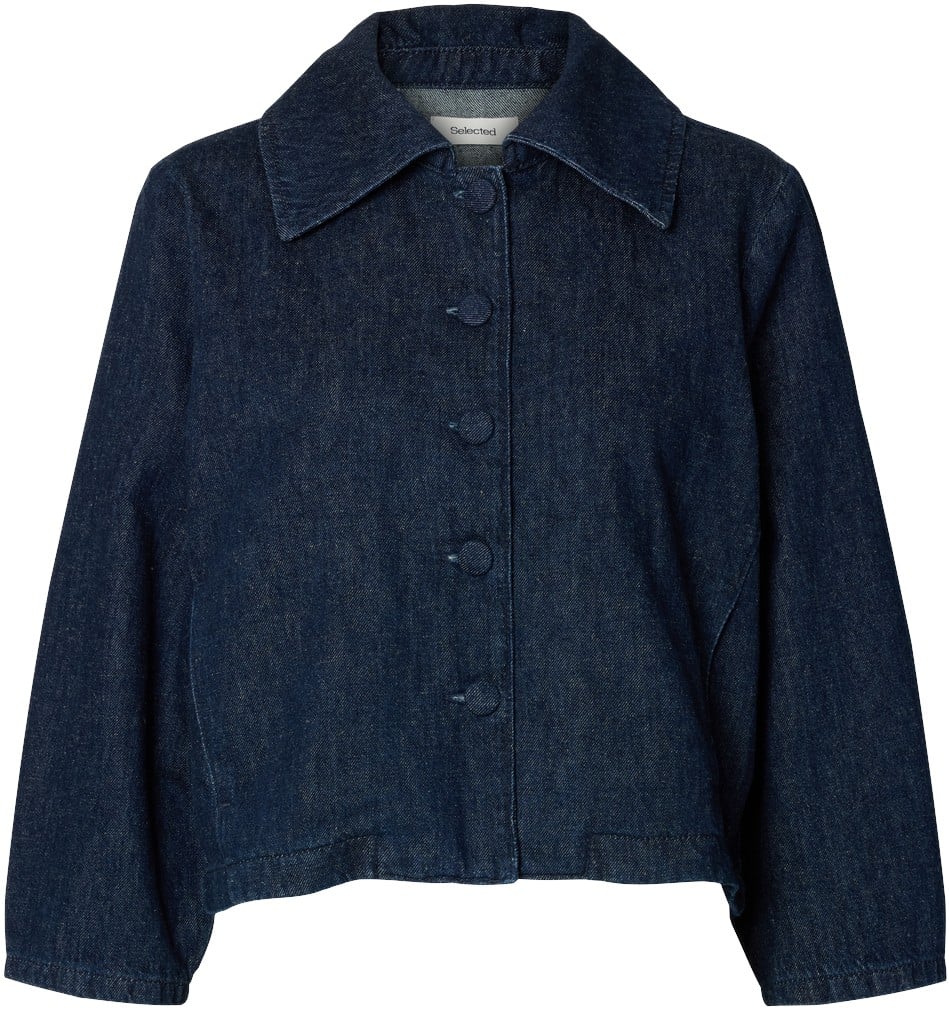 Slfrelaxed Hanny 3/4 Denim Jacket