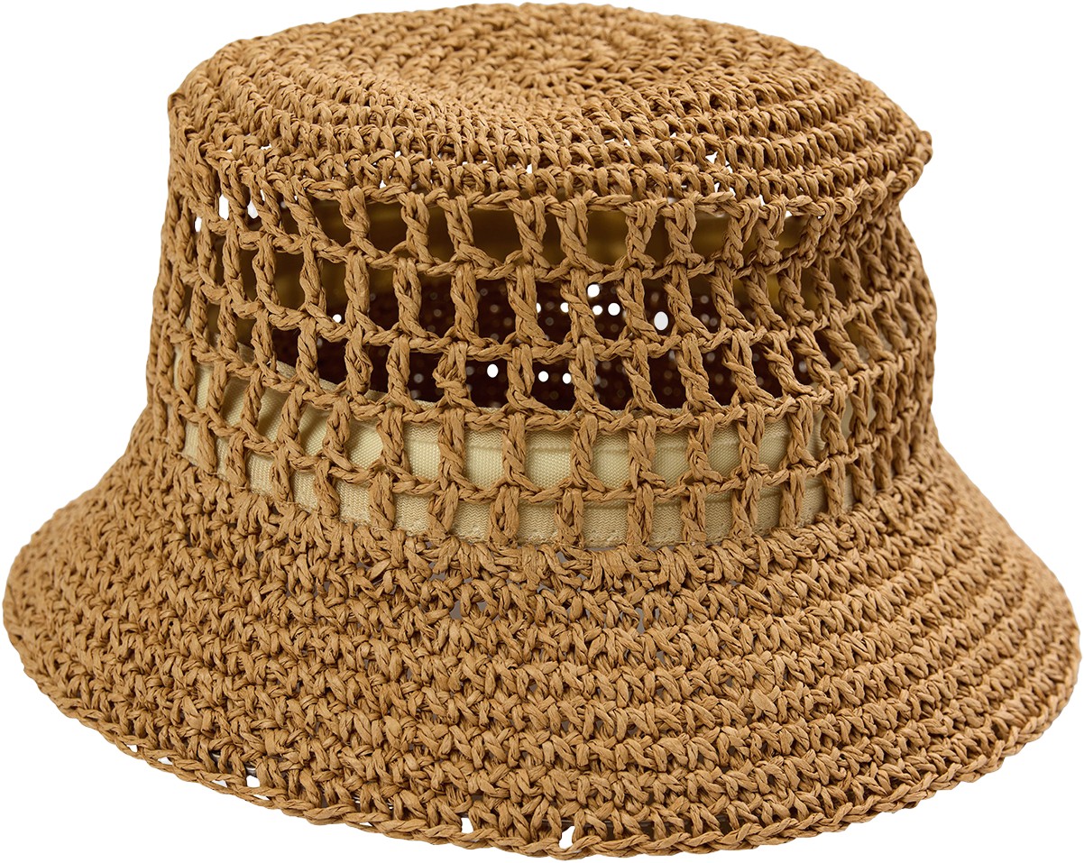 Raffia Bucket Hat