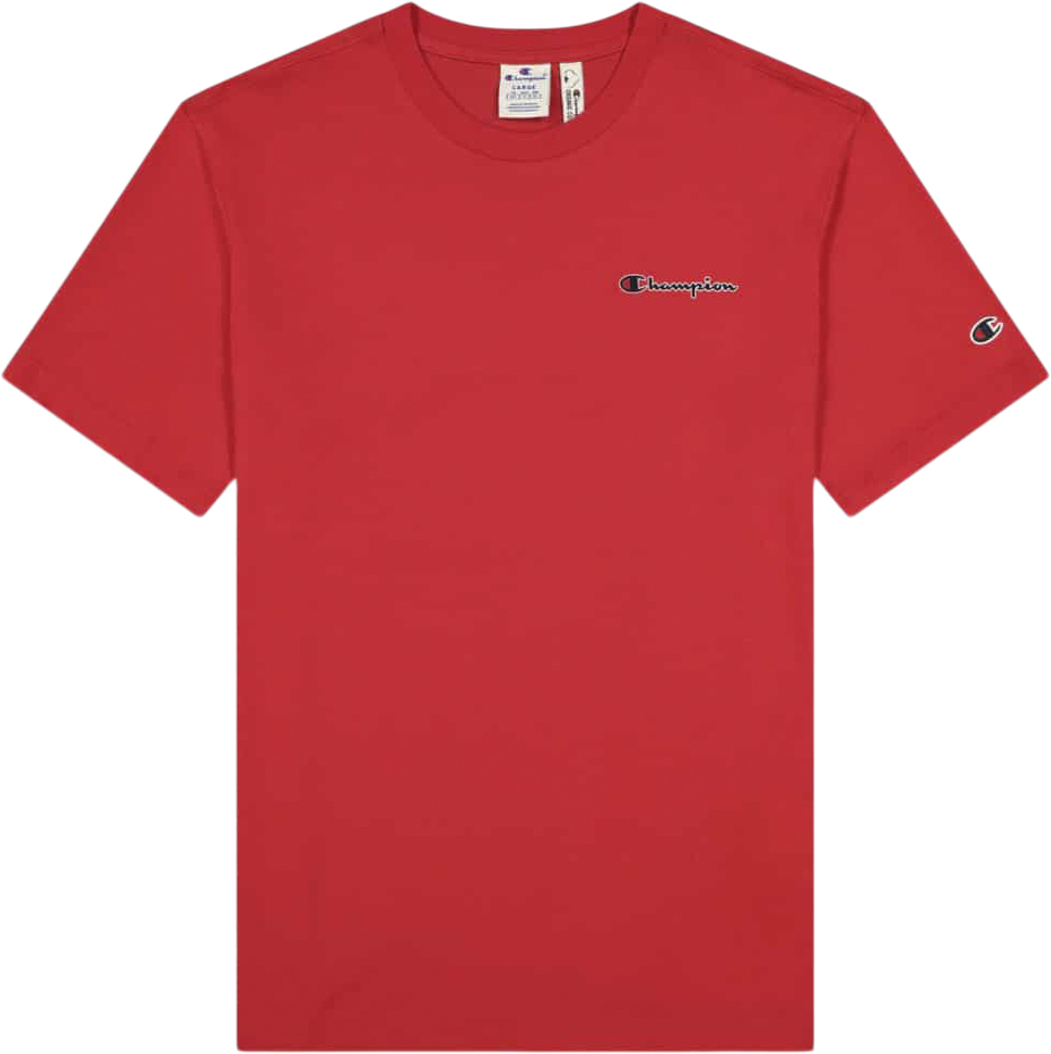 Organic Cotton Blend Small Script Logo Tshirt