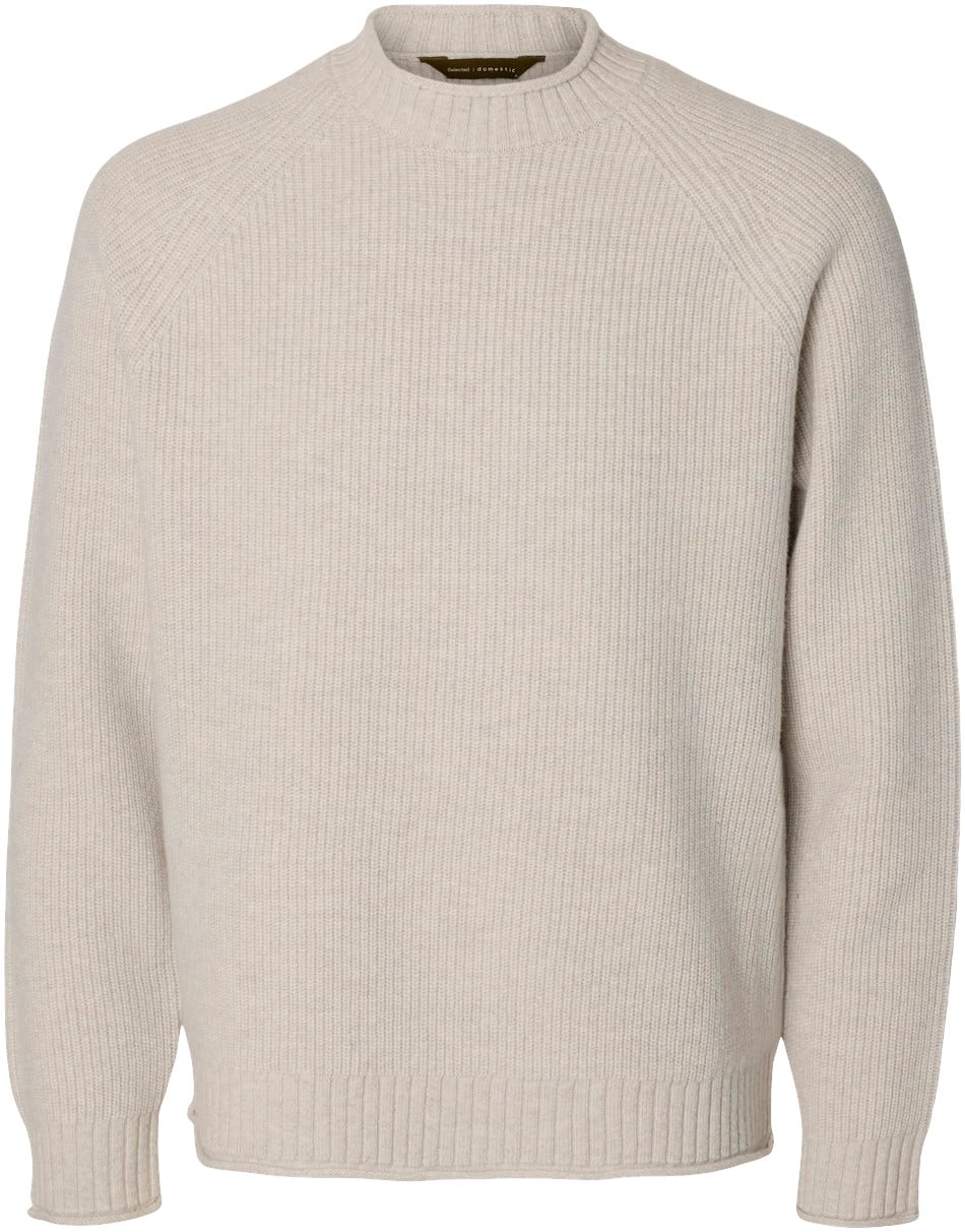 Slmdomestic LS Knit Crew Neck