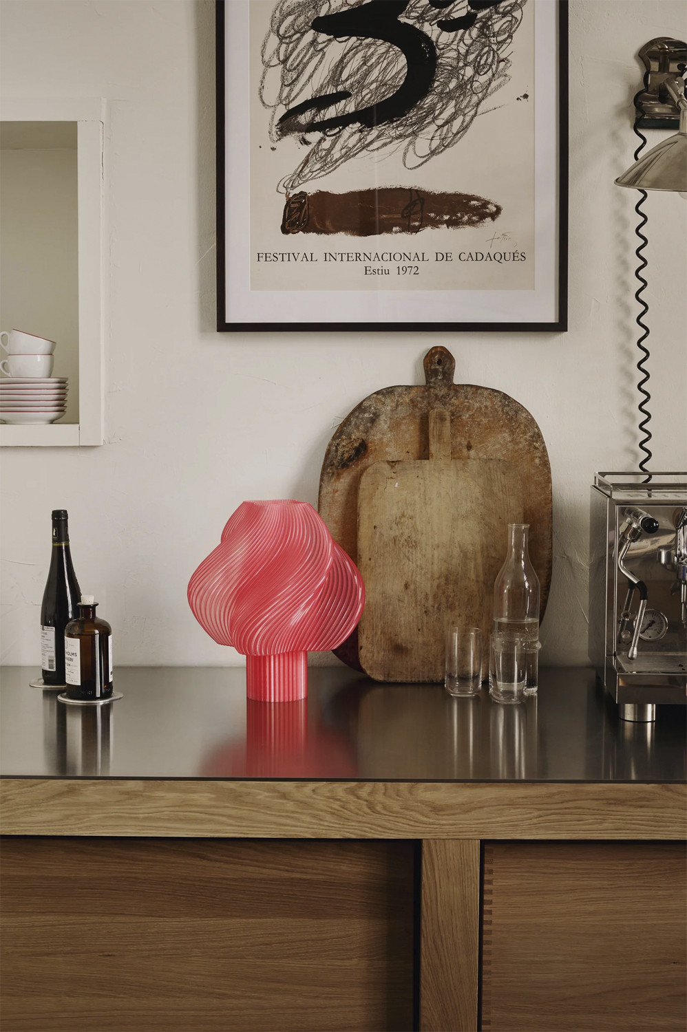 Soft Serve Table Lamp Grande Peach Sorbet