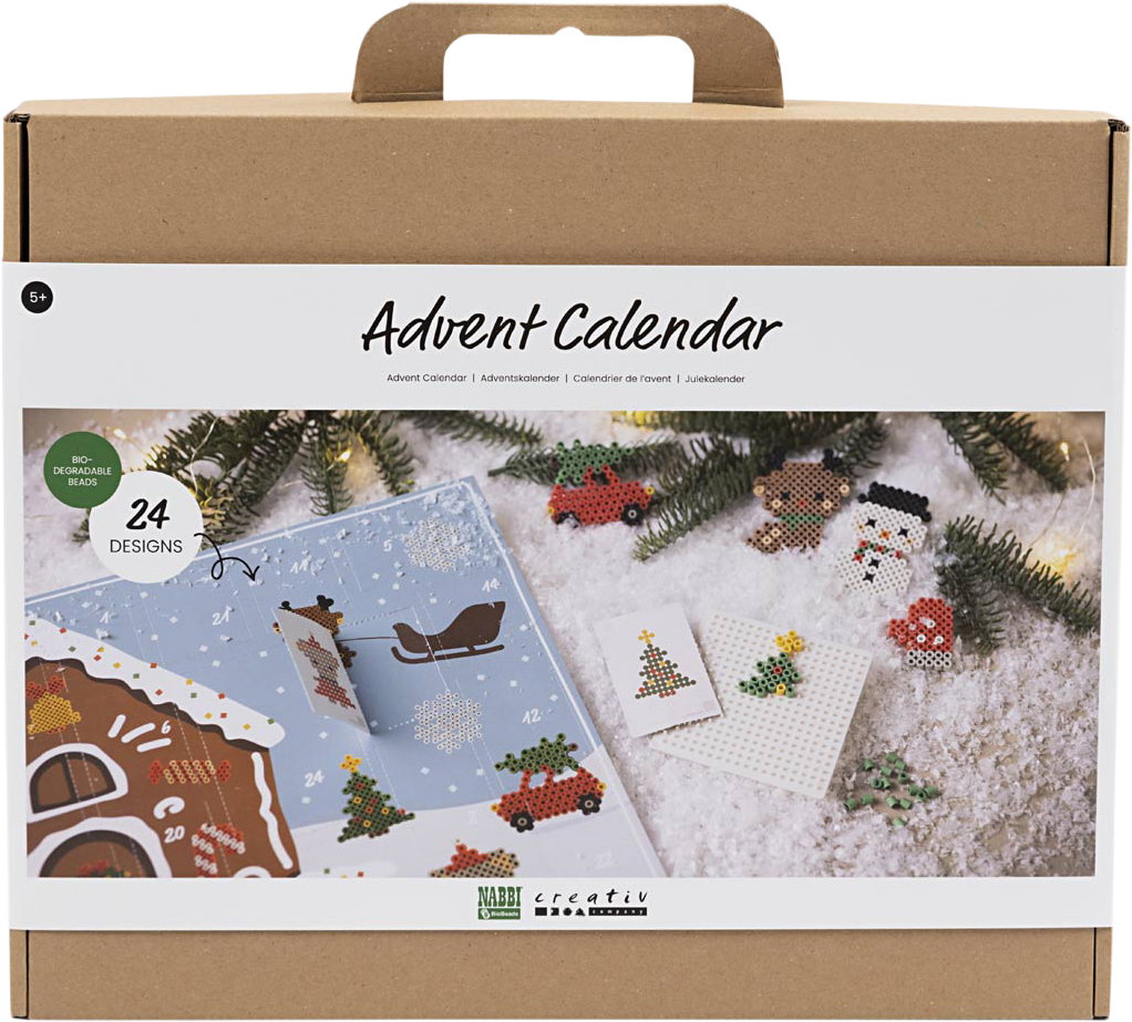 Biobeads Julekalender, 24 Designs
