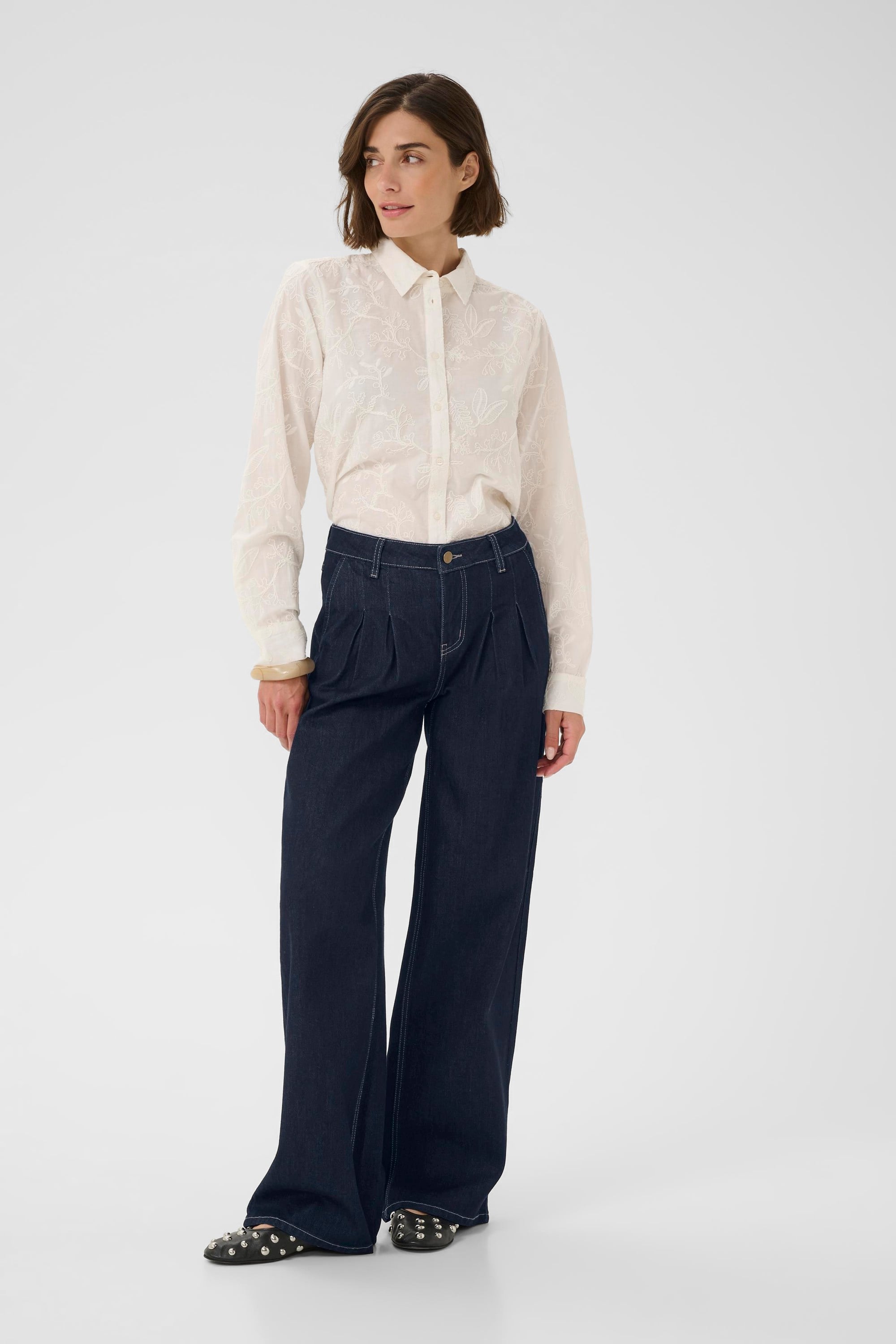 Cumoya Bobbie Wide Leg Jeans