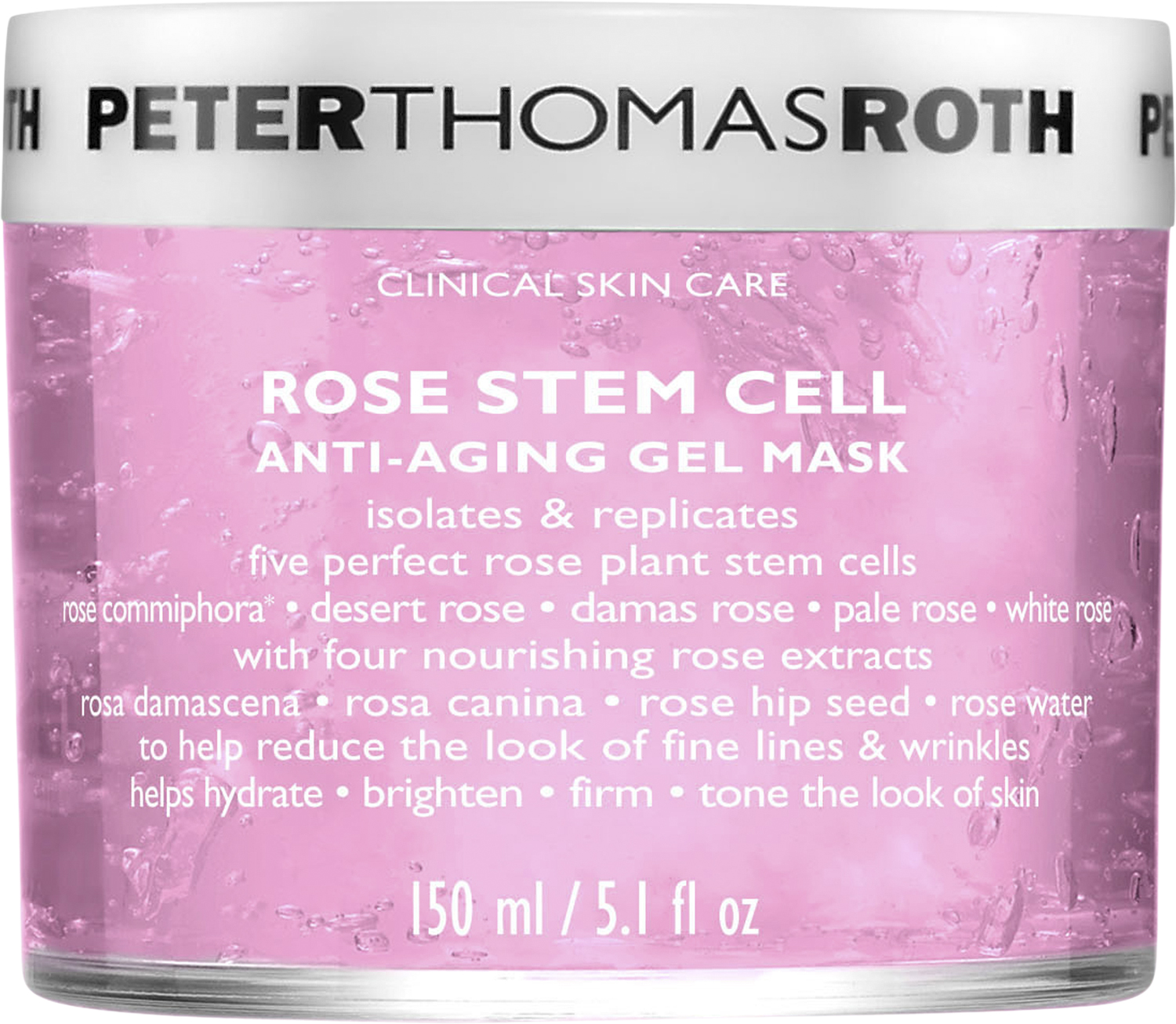 Rose Stem Cell Antiaging Gel Mask