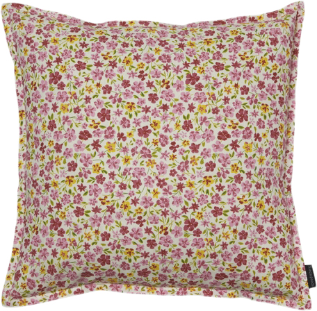 Pude Blomstret 50x50cm Bomuld