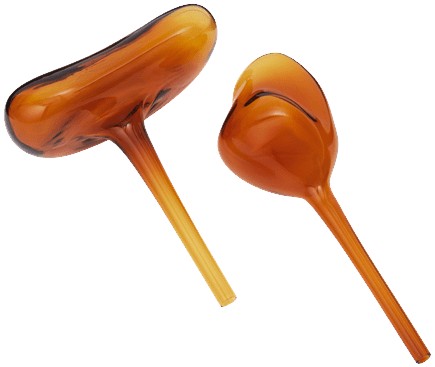 Mercury Water Globes Set of 2 – Small – Amber