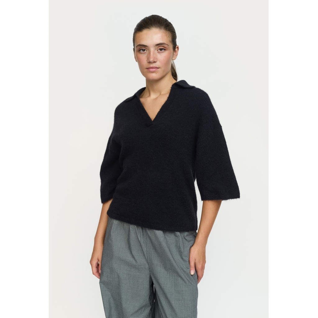 Srallison Polo SS Knit