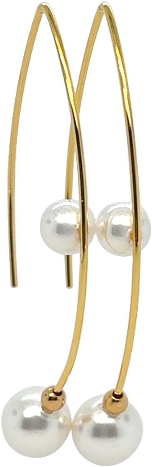 Vida Pearl Earring Gold