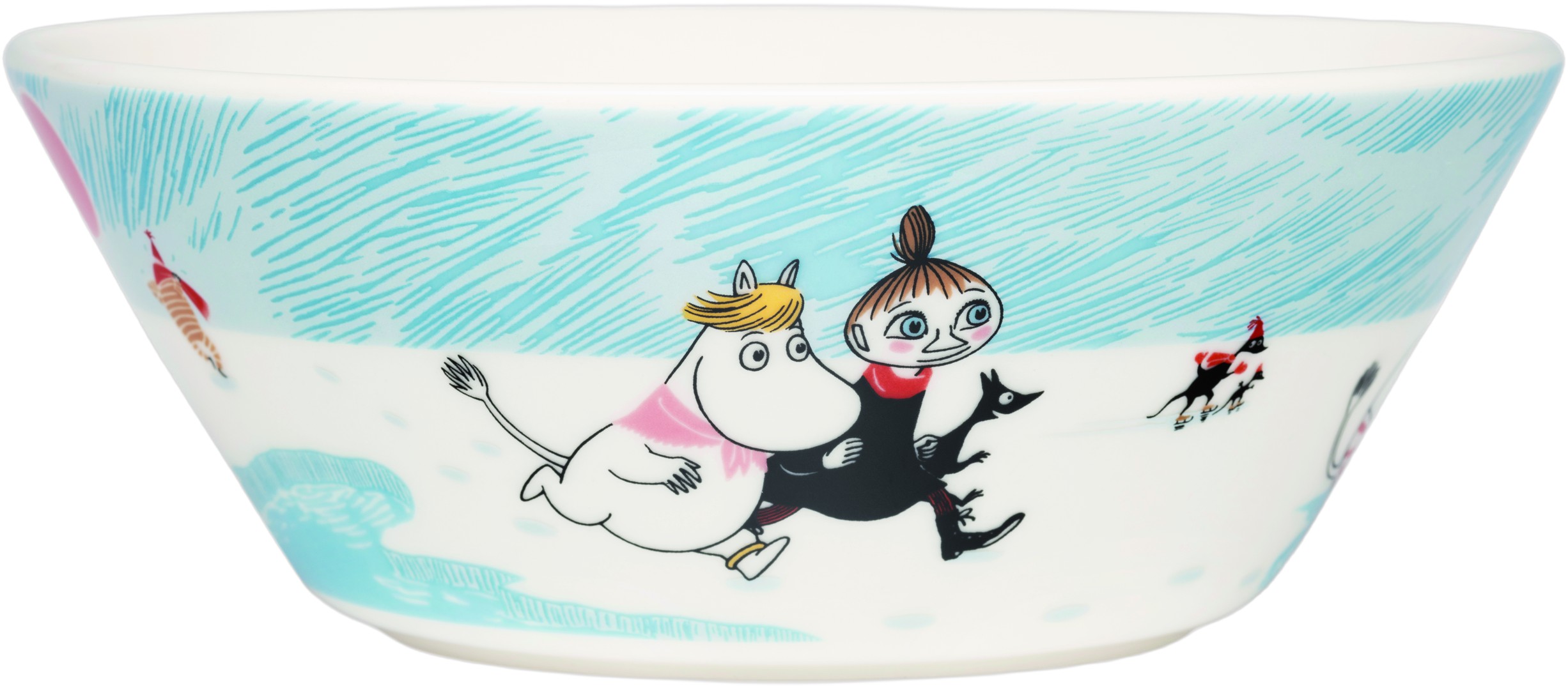 Moomin Arabia 15 cm Skål Vinterbadning