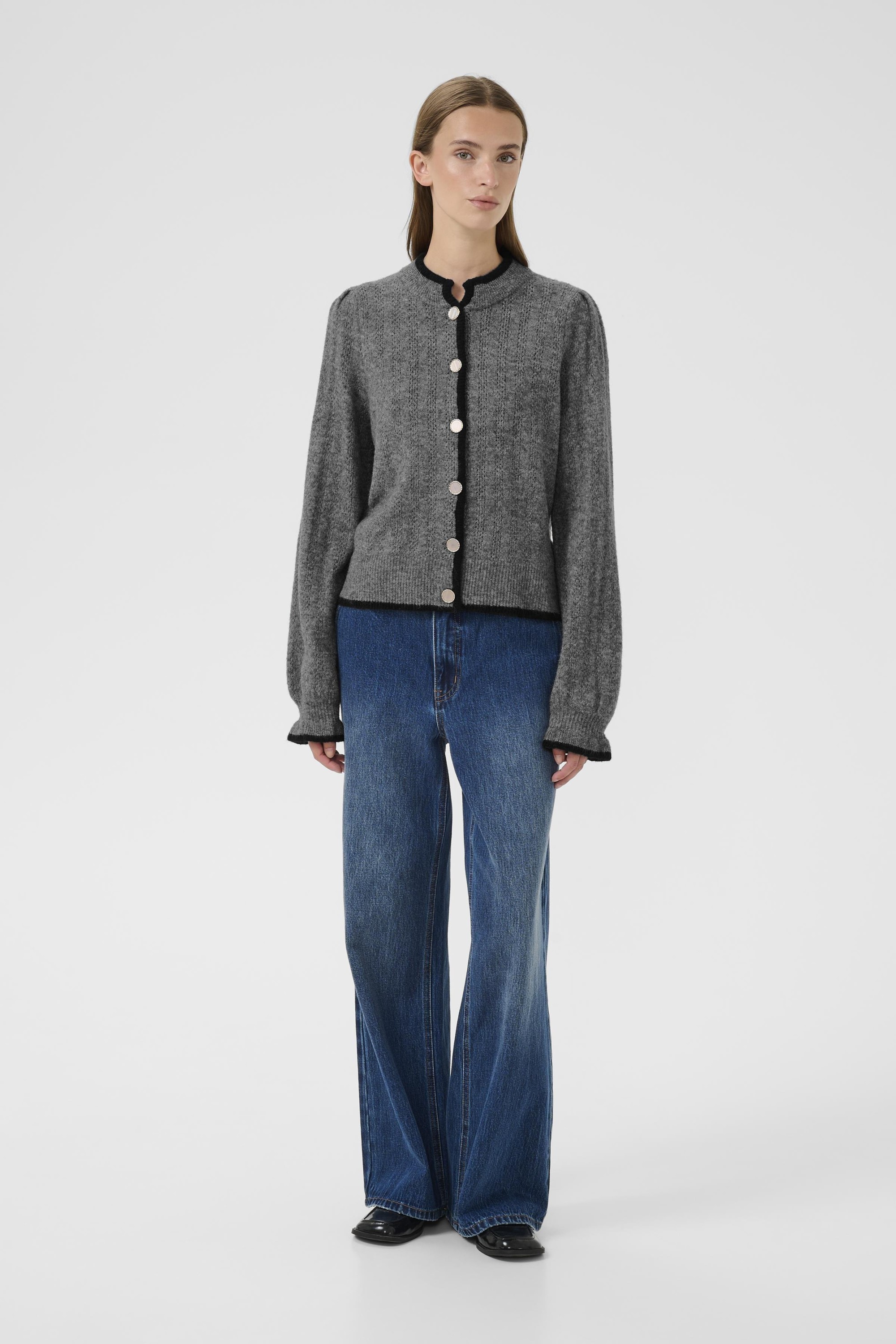 Kbebbie Contrast Cardigan