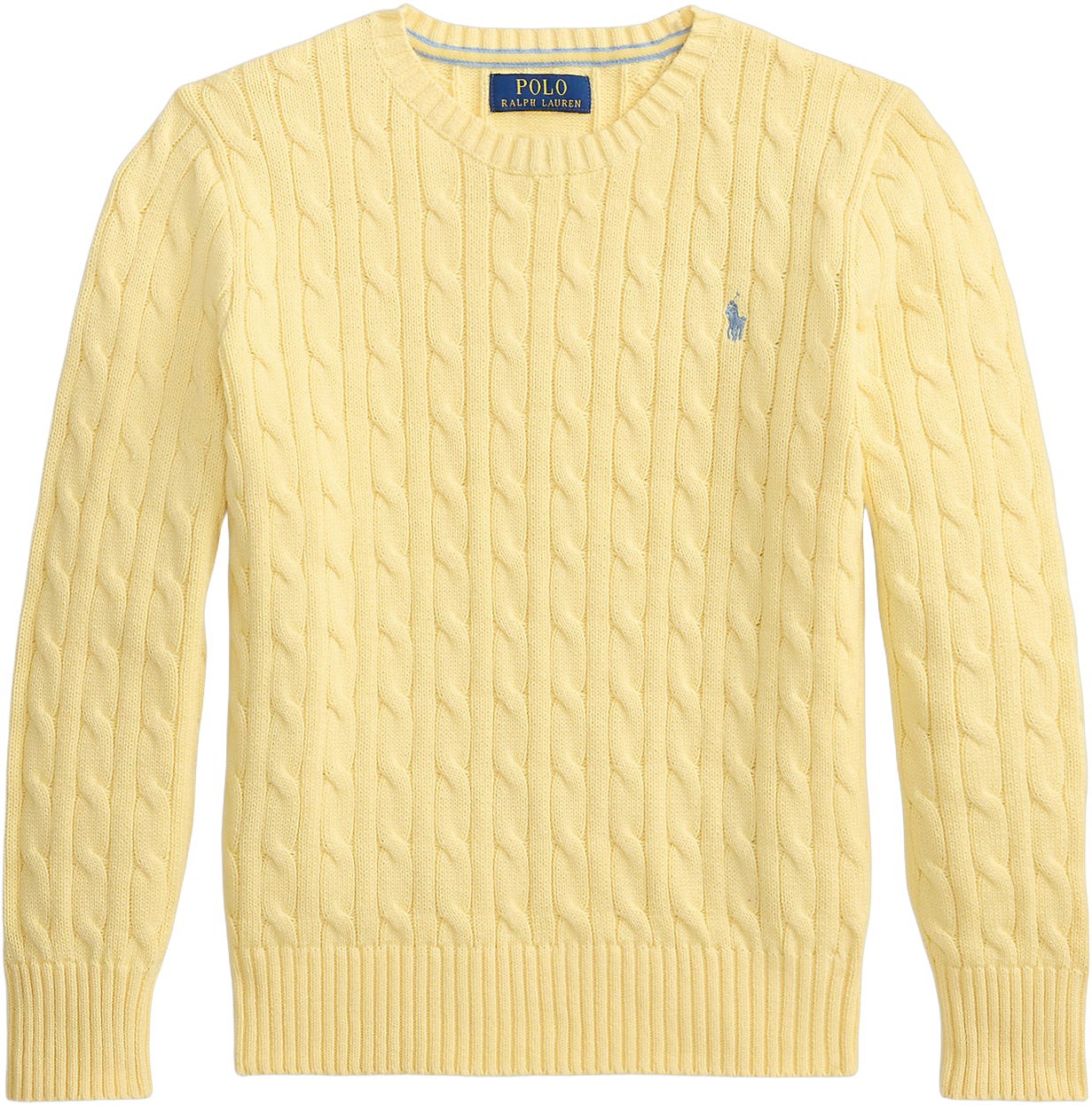 Cableknit Cotton Sweater Teens