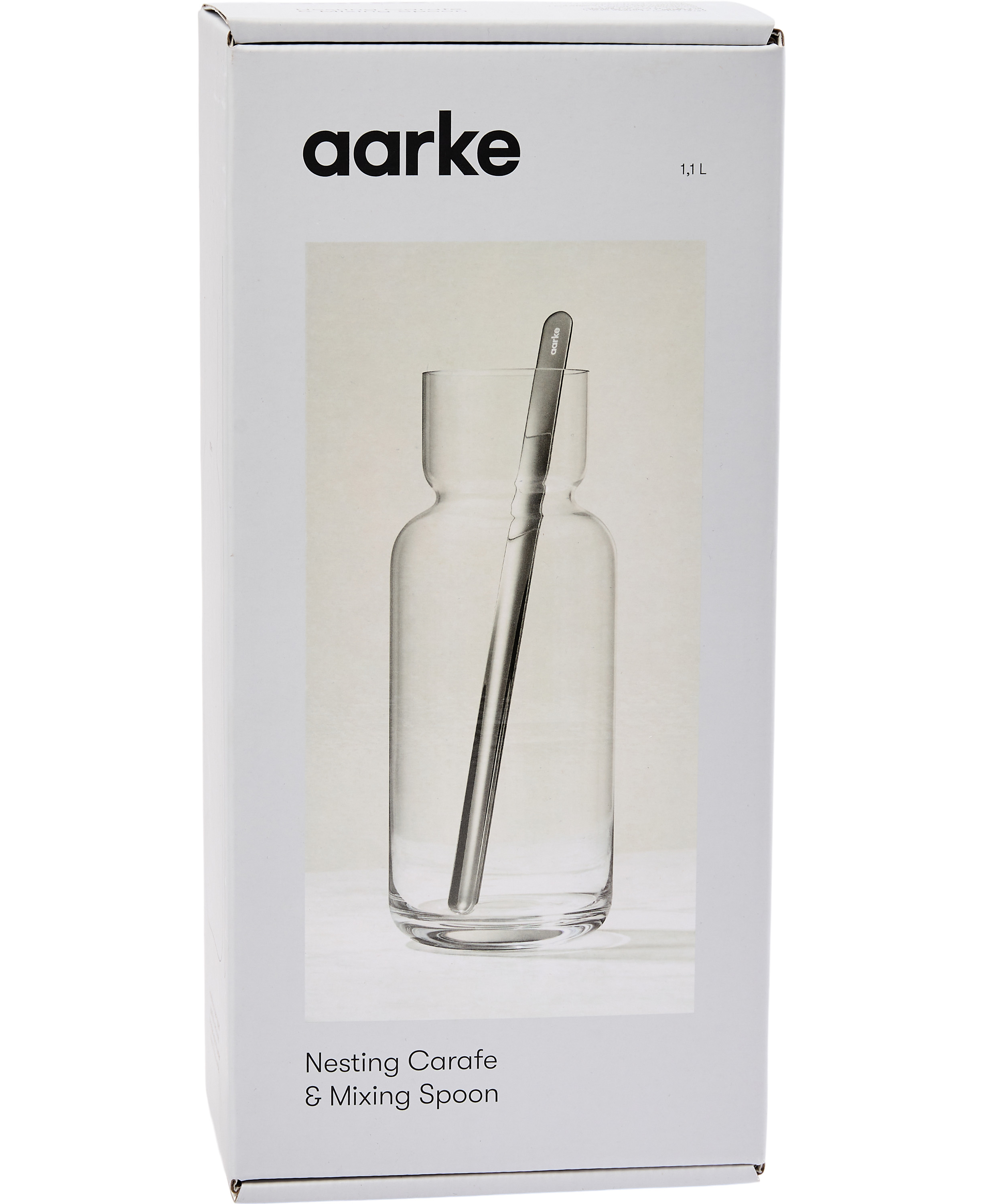 Nesting Carafe With Mixer Spoon