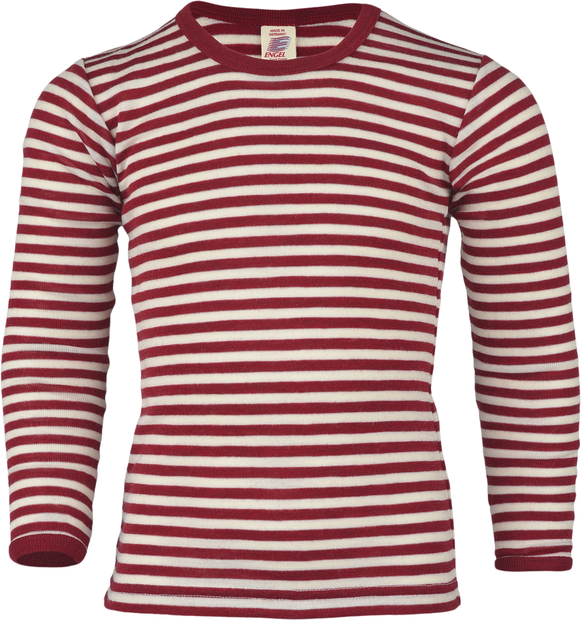 Children’s Singlet, Long Sleeved, IVN Best red Mélange/na