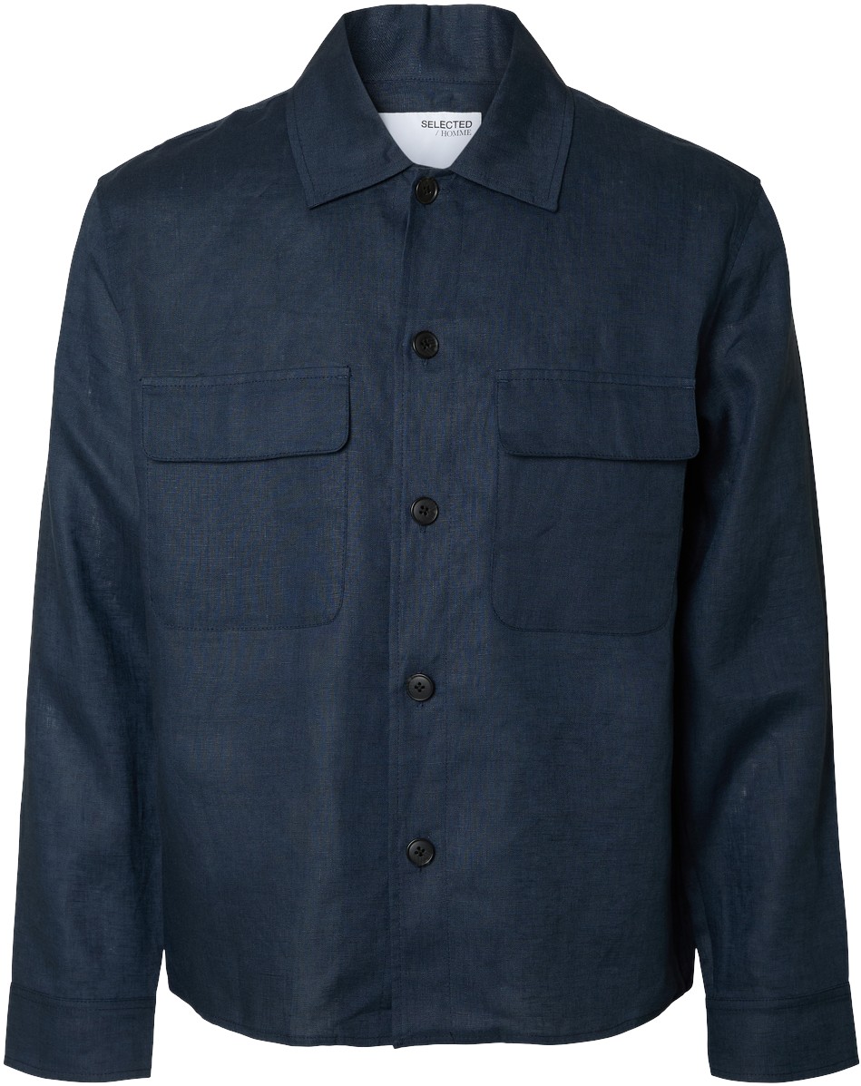Slhrelaxedwyatt Linen Overshirt