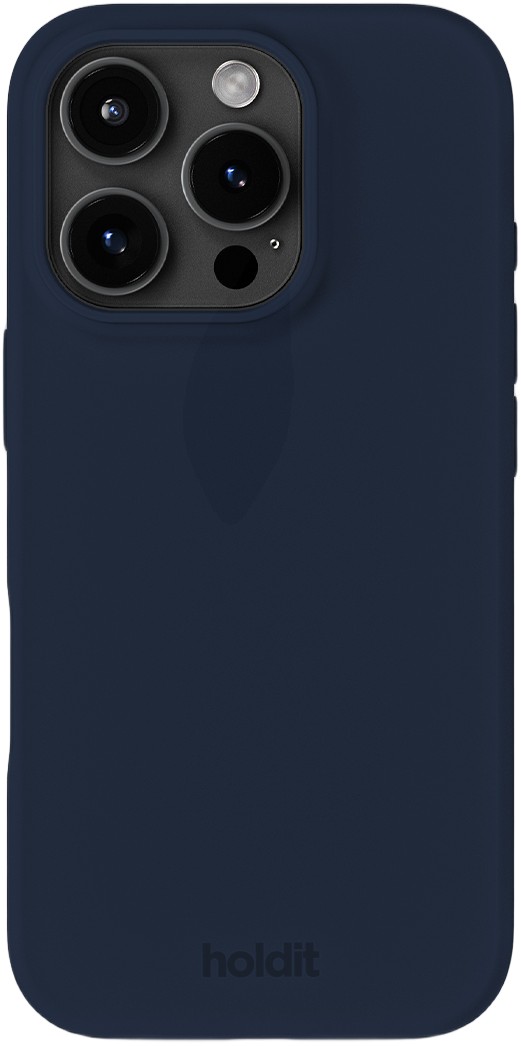 Silicone Case Iphone 16 Pro Max Midnight Blue