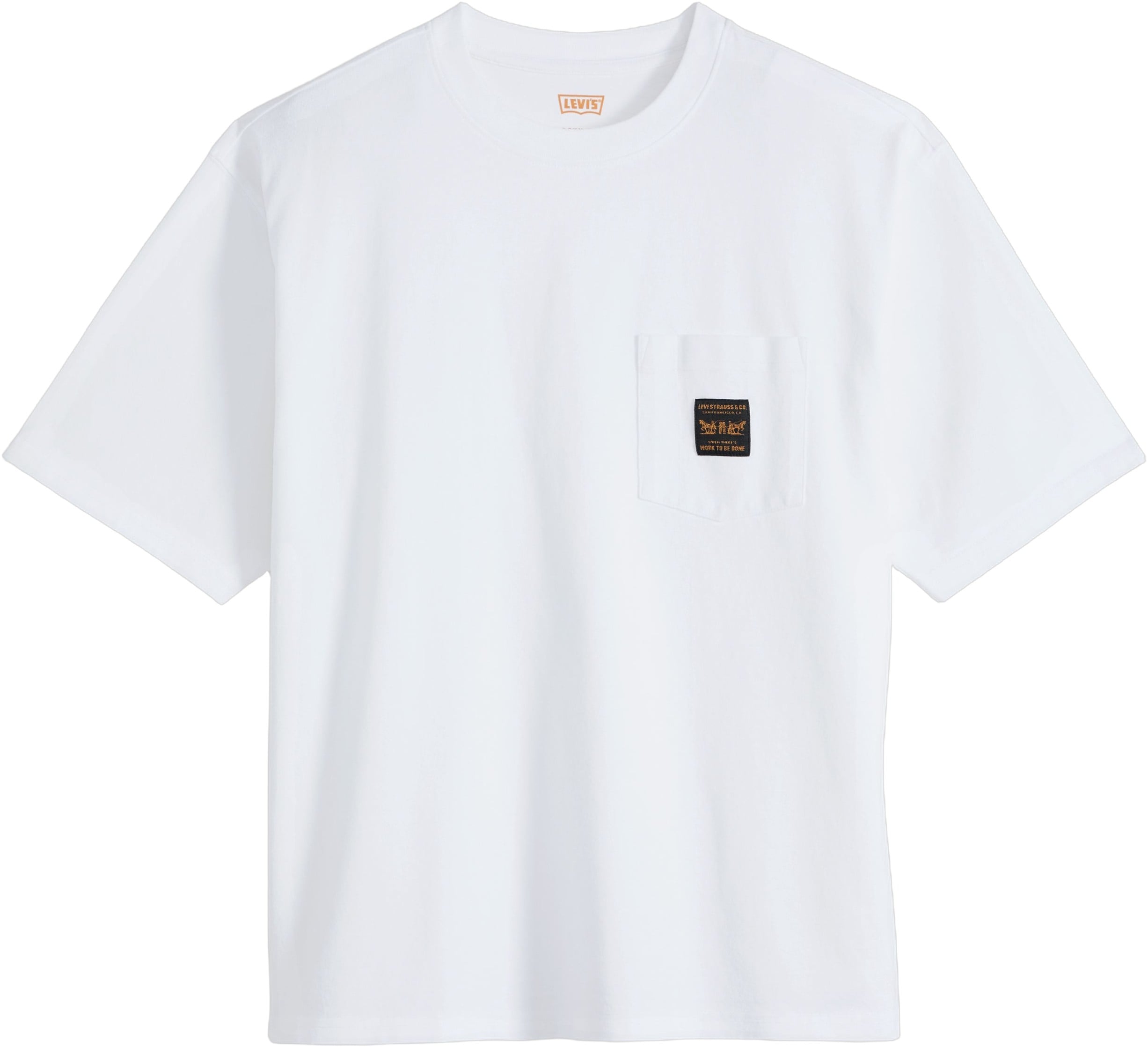 SS Workwear PKT TEE Bright WHI