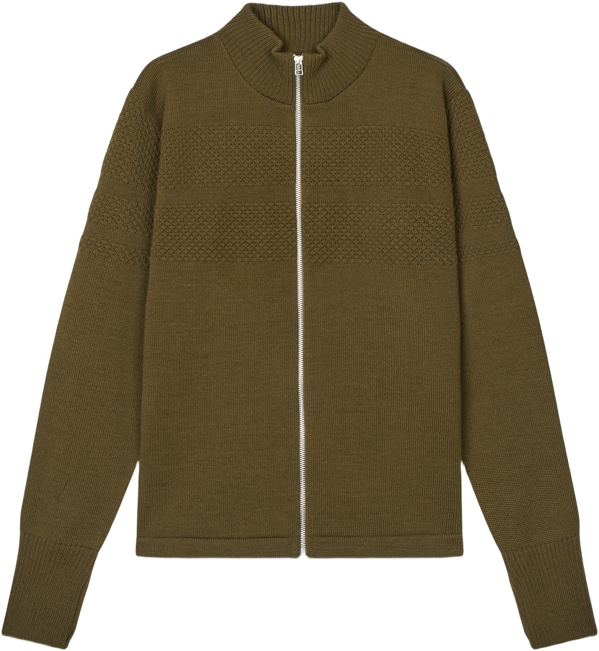 Wool Klemens Zip Knit FAV