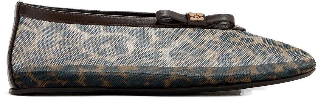 Jenny Ballerina Printed Mesh Bow