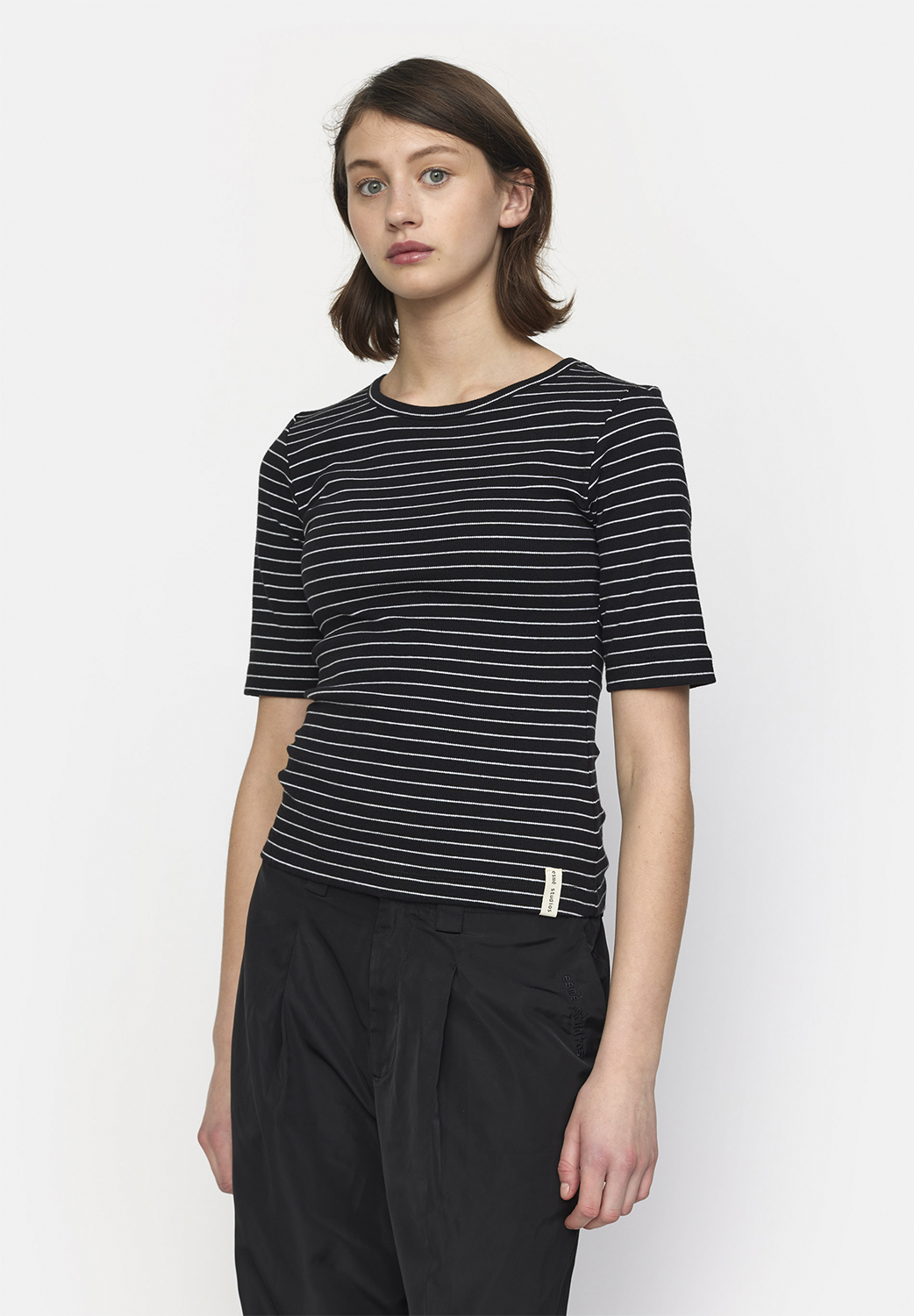 Esblossom Stripe 2/4 Tshirt Gots