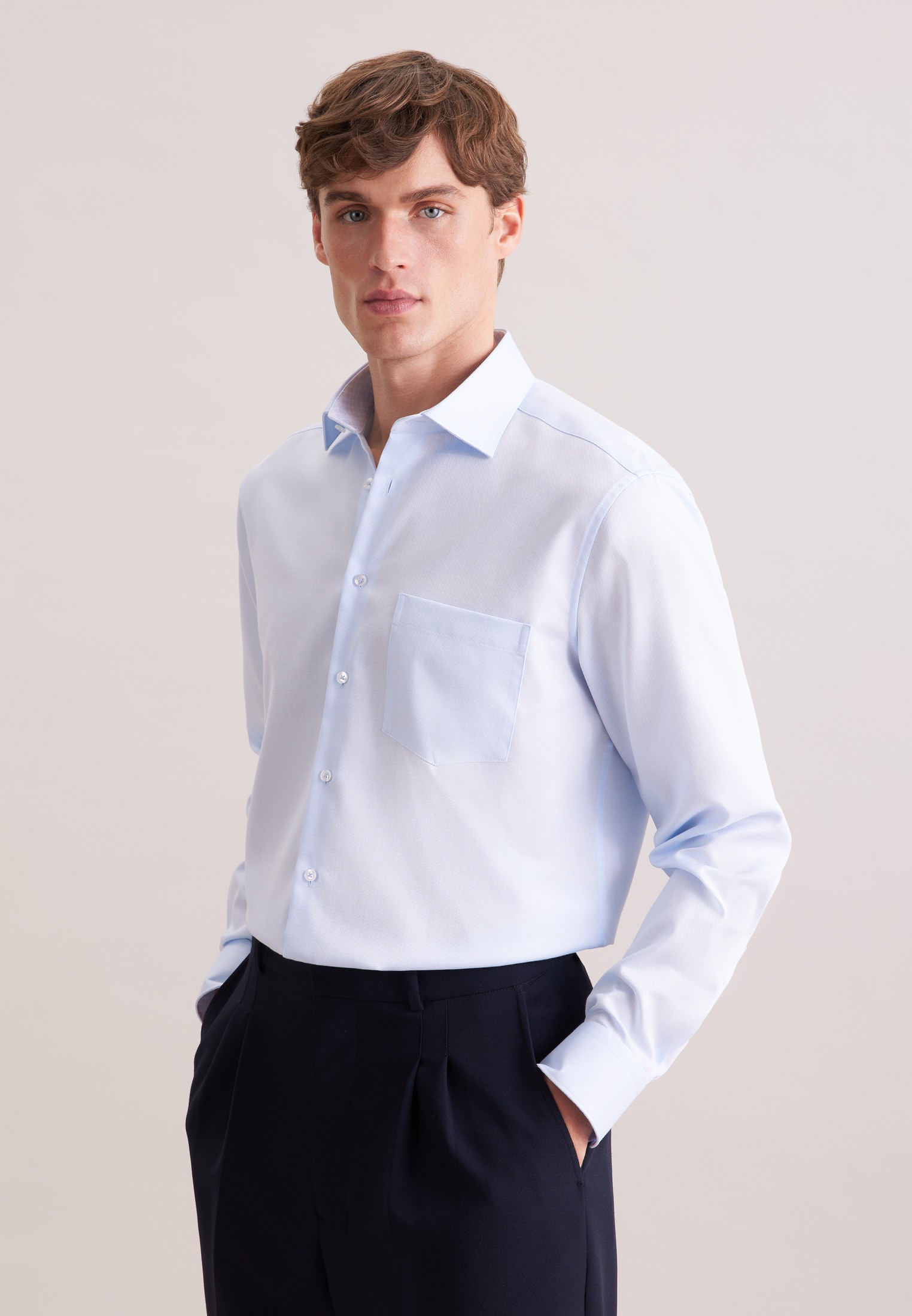 Business Shirt Regular 1/1 Kentcollar Structure