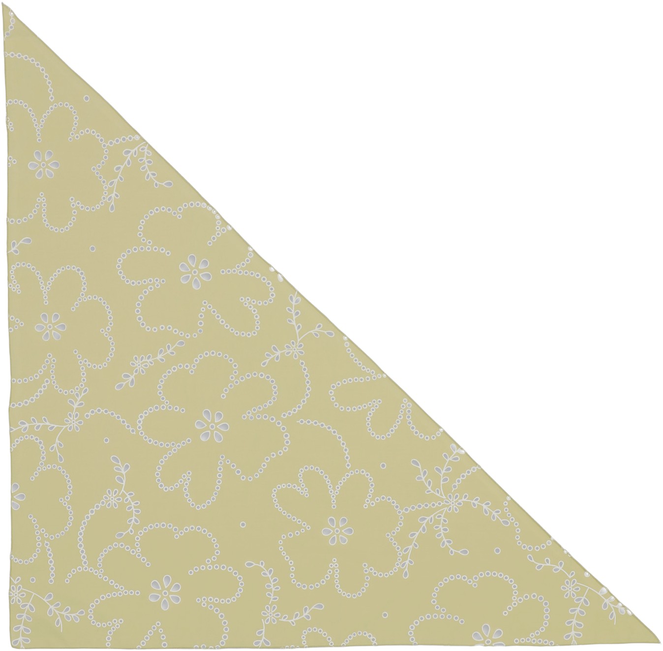 Floral Broderie Bandana Scarf - DKK 105 - Spar 30%