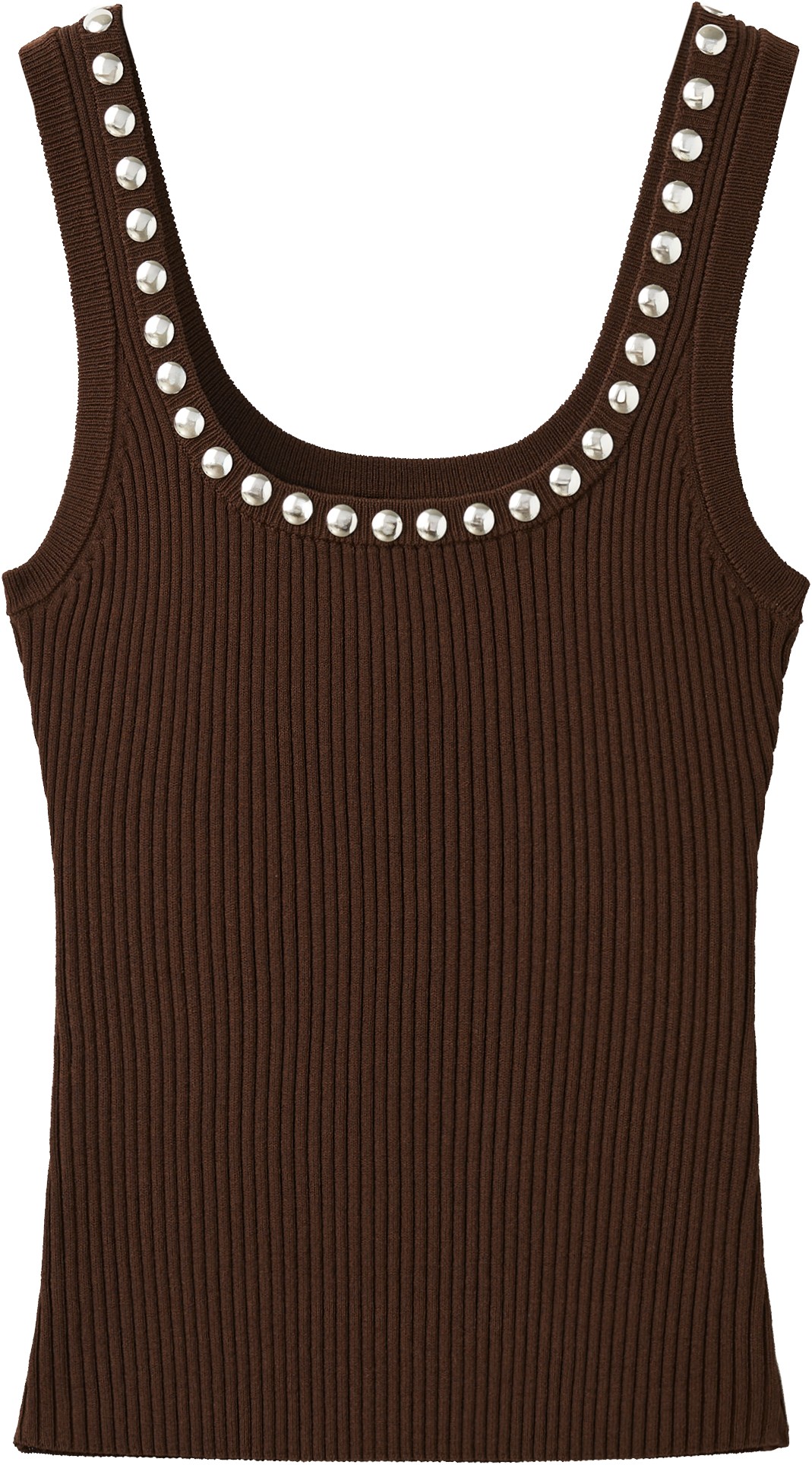 Ribbed Studded top