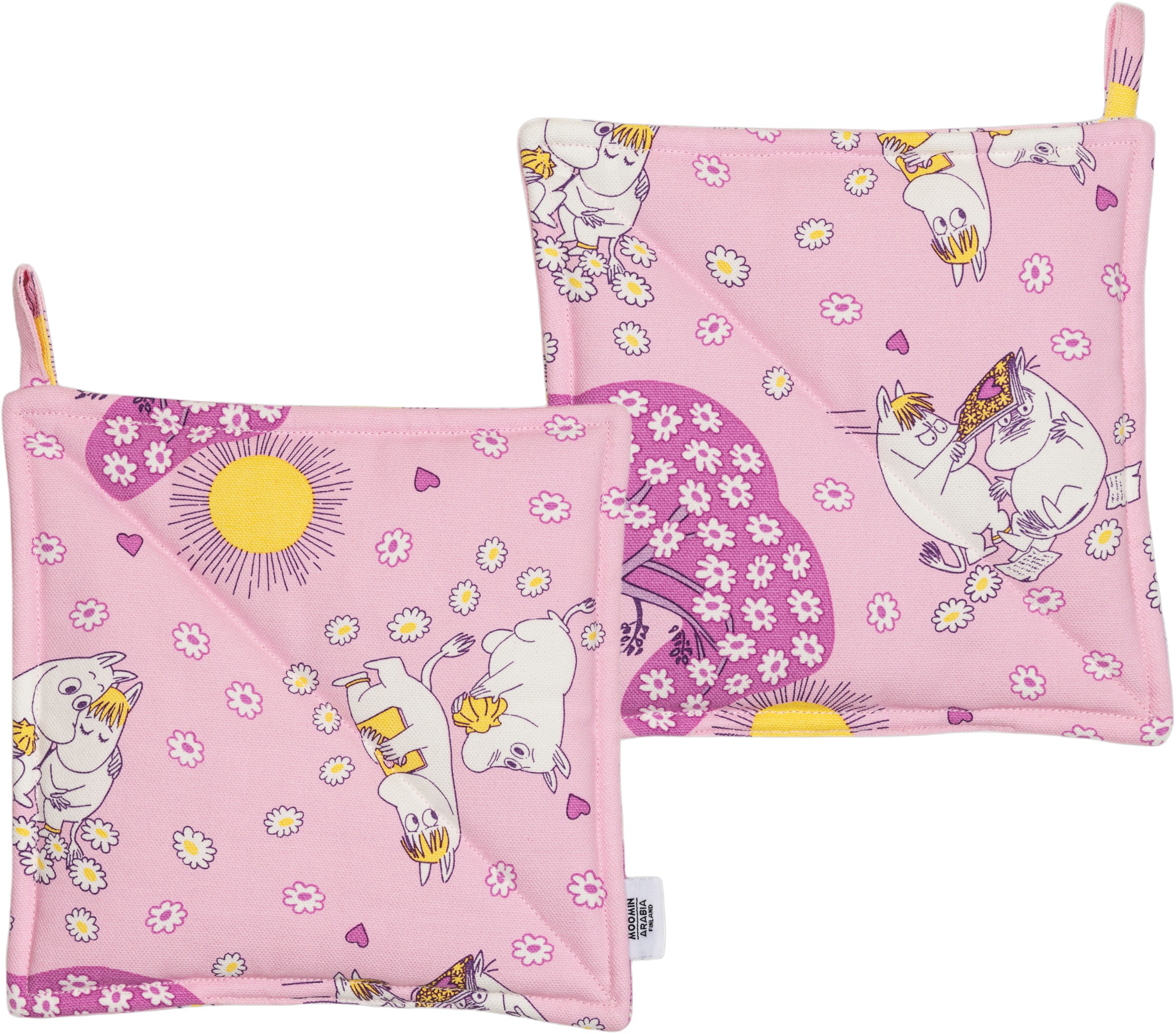 Moomin pot Hold st 22×22 Sweethearts