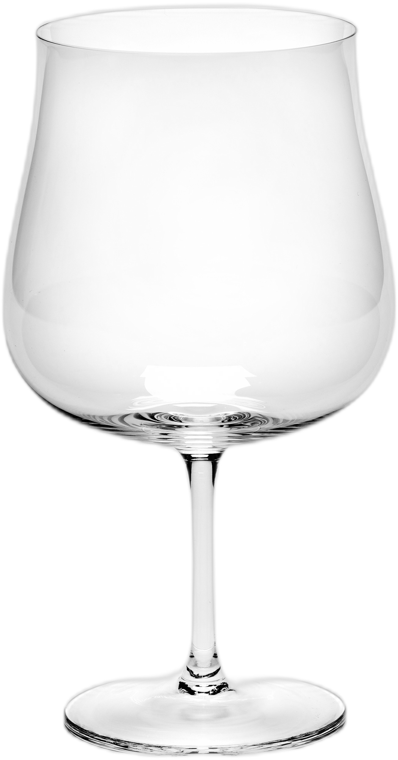 RED Wine Glass Silhouette
