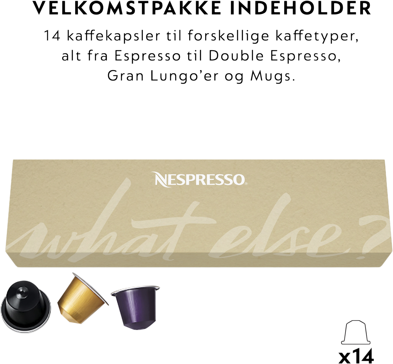 Nespresso® Citiz&Milk Kaffemaskine Delonghi