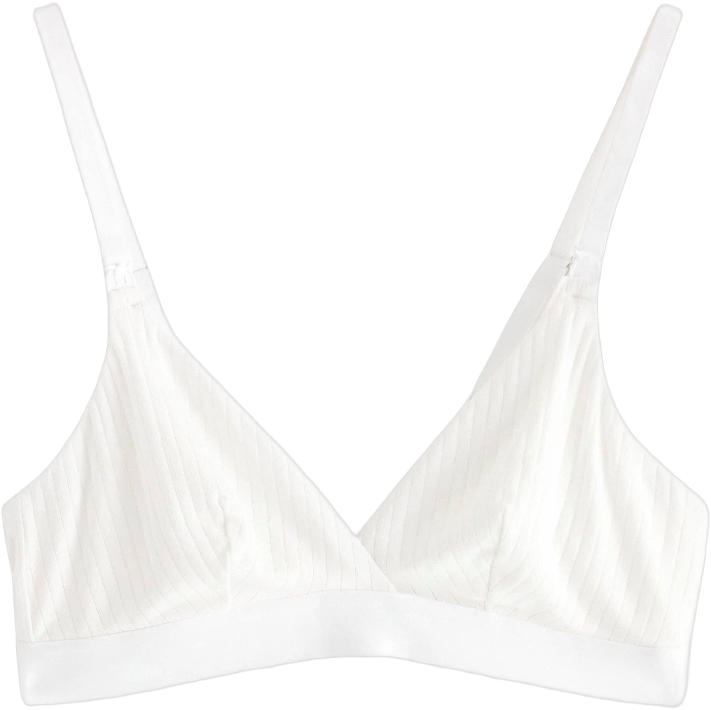 Soft, Ribbed Nursing bra in Cotton
