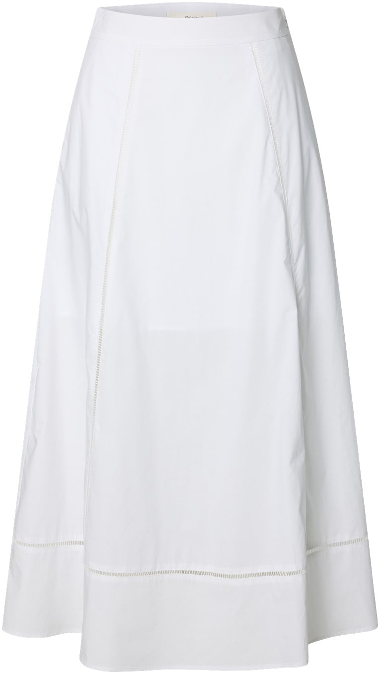 Slfdelia Ankle Ladder Stitch Skirt