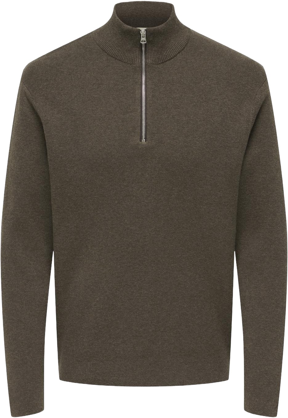 Onsting Life REG Half ZIP Knit Noos