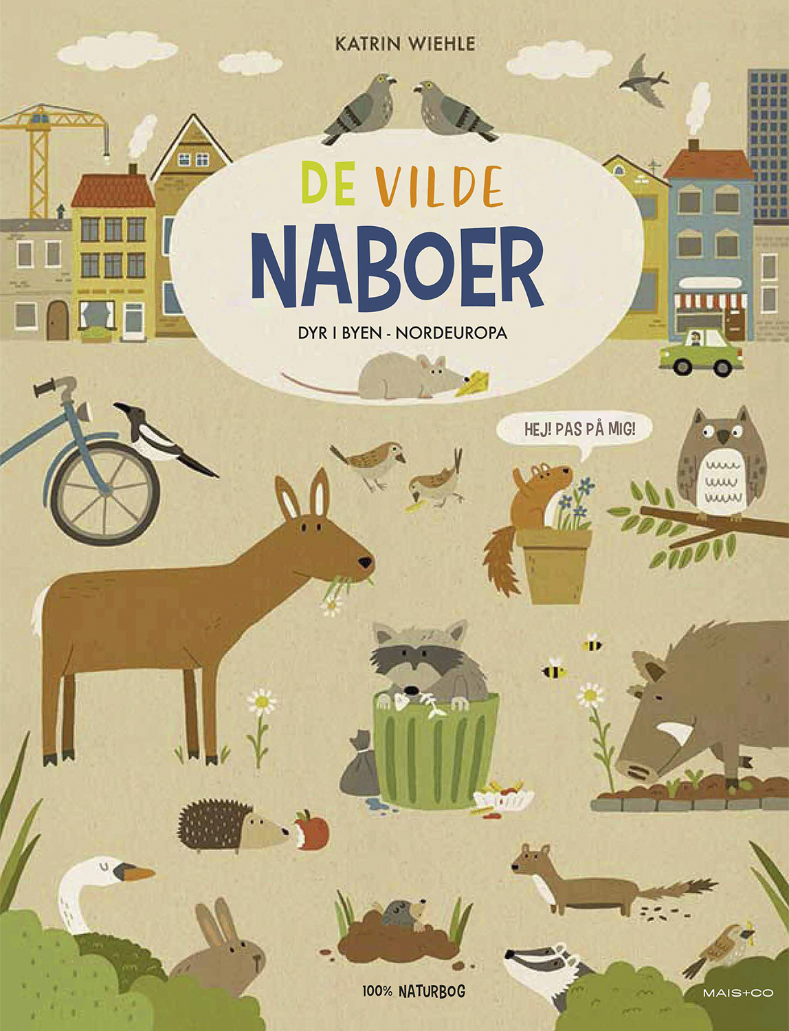 Billede af De Vilde Naboer dyr i Byen