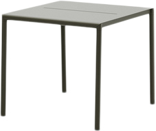 May Table 85x85 Outdoor Steel Dark Green