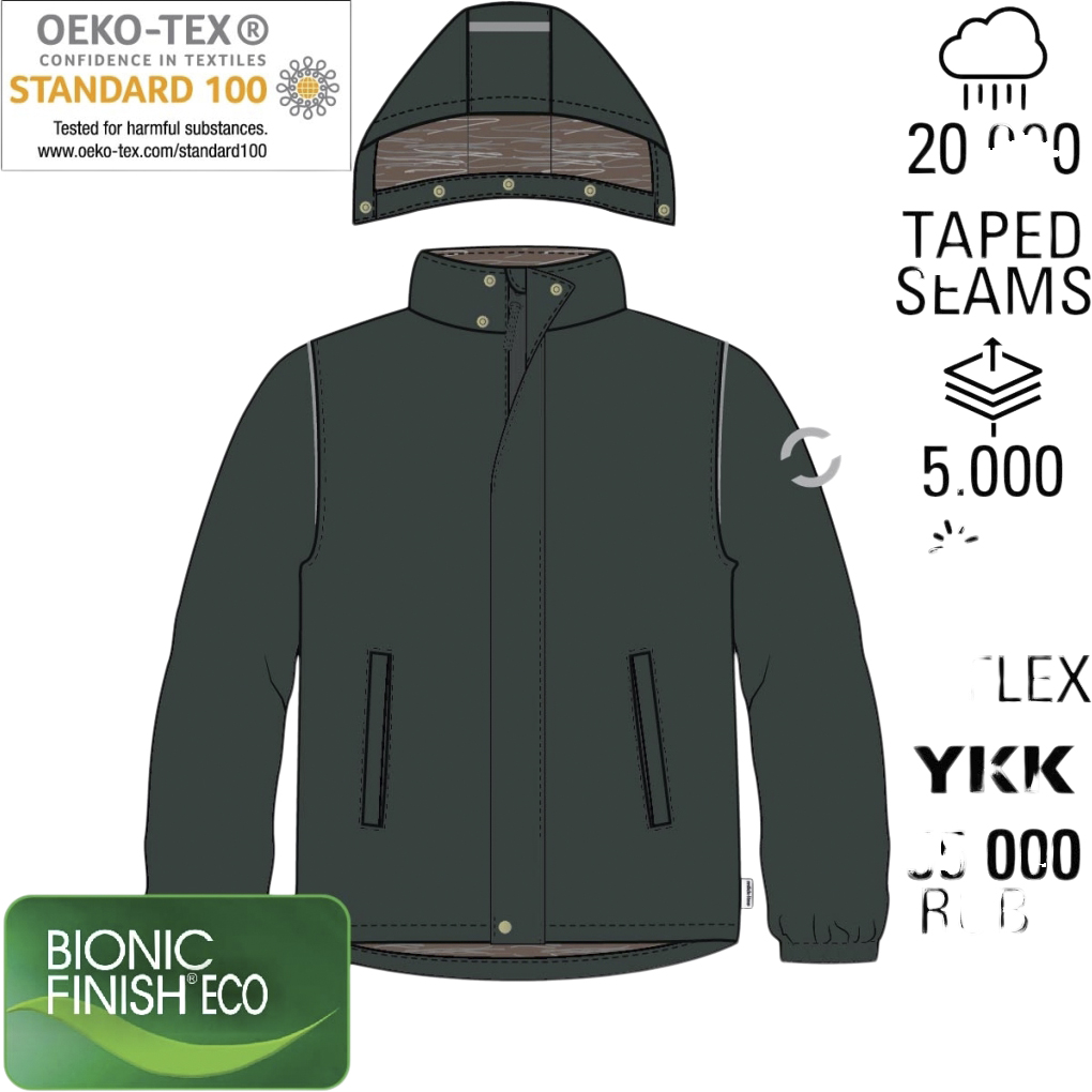 Winter Jacket Solid