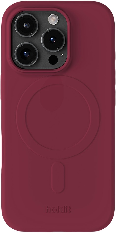 Soft Magsafe Case Iphone 16 Pro Red Velvet