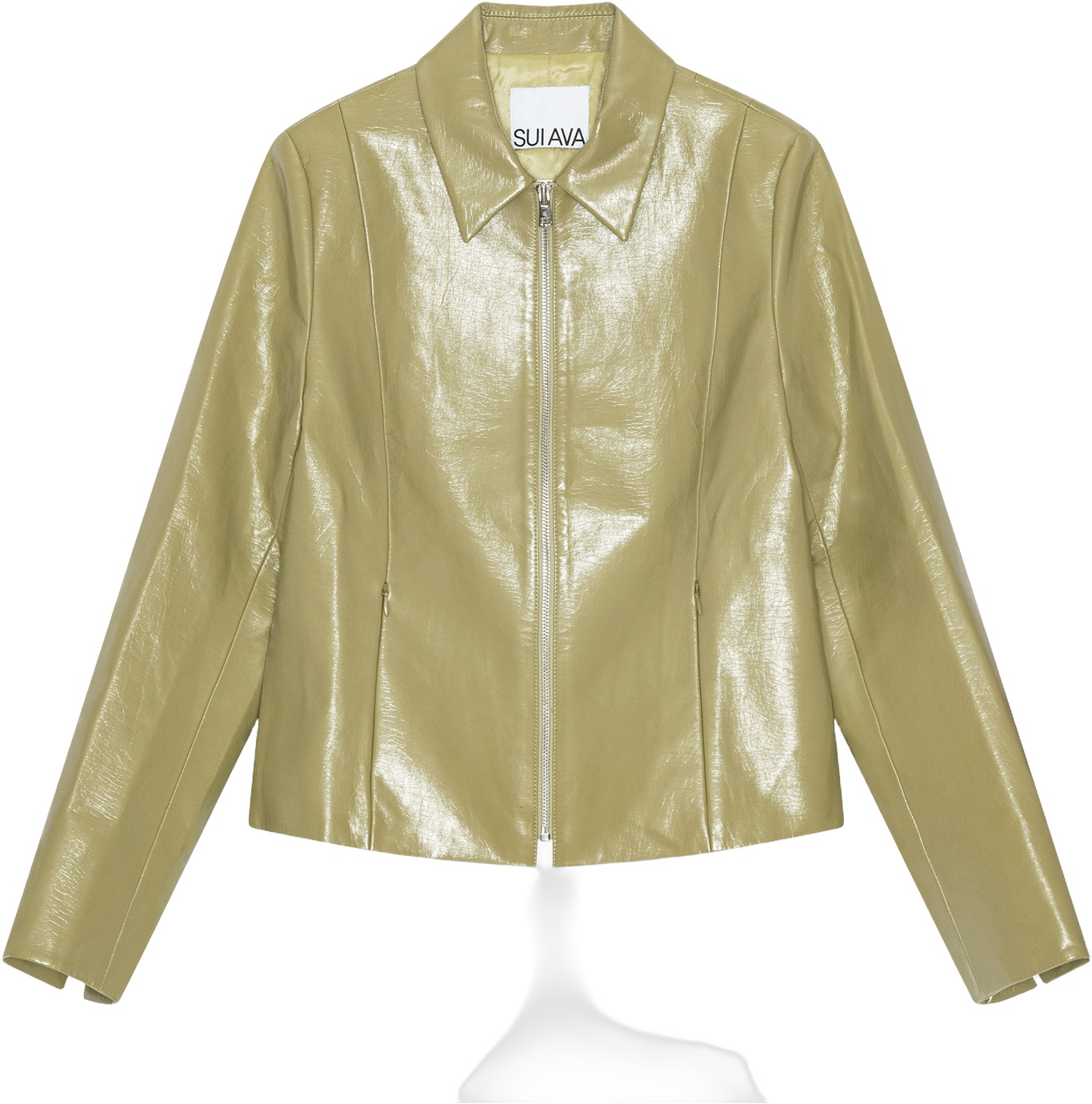 Glossy Zipup Jacket