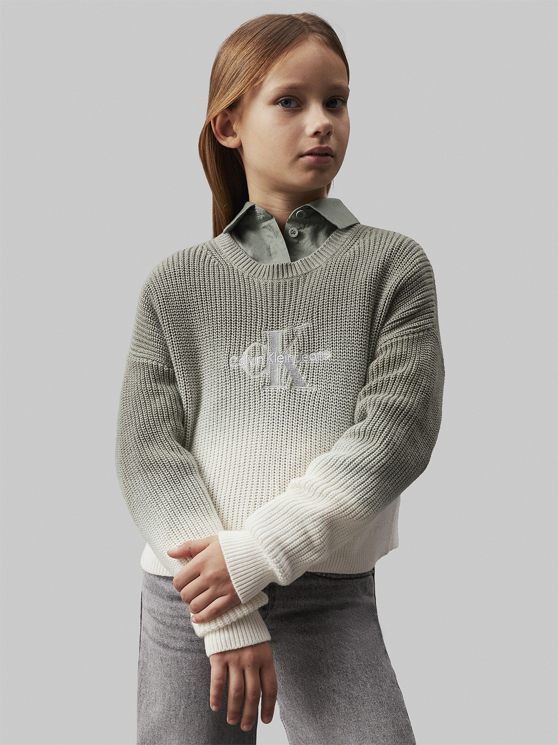 Monogram Gradient Sweater
