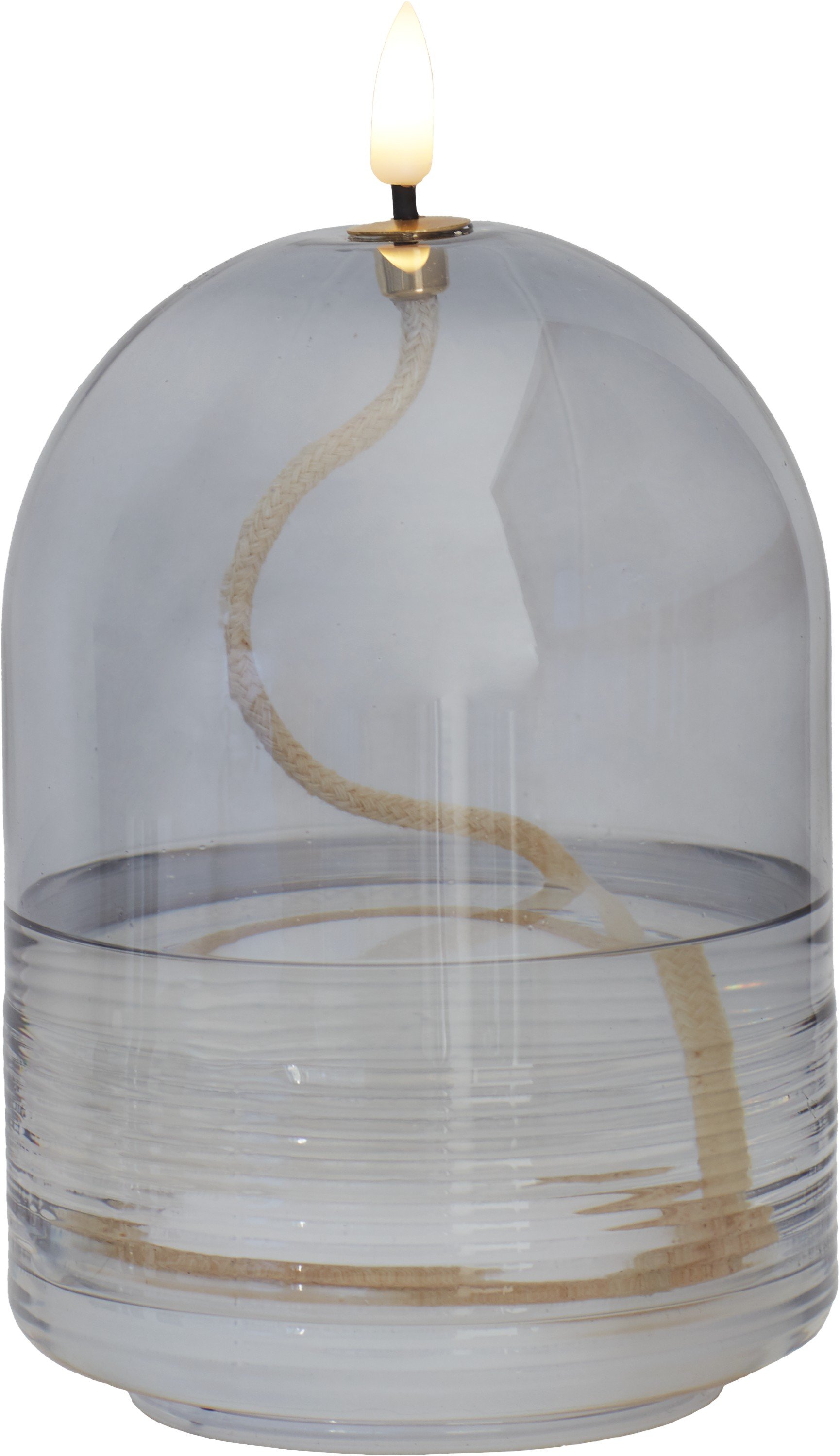 Dea Ø11xh15cm, Grå, Batteri