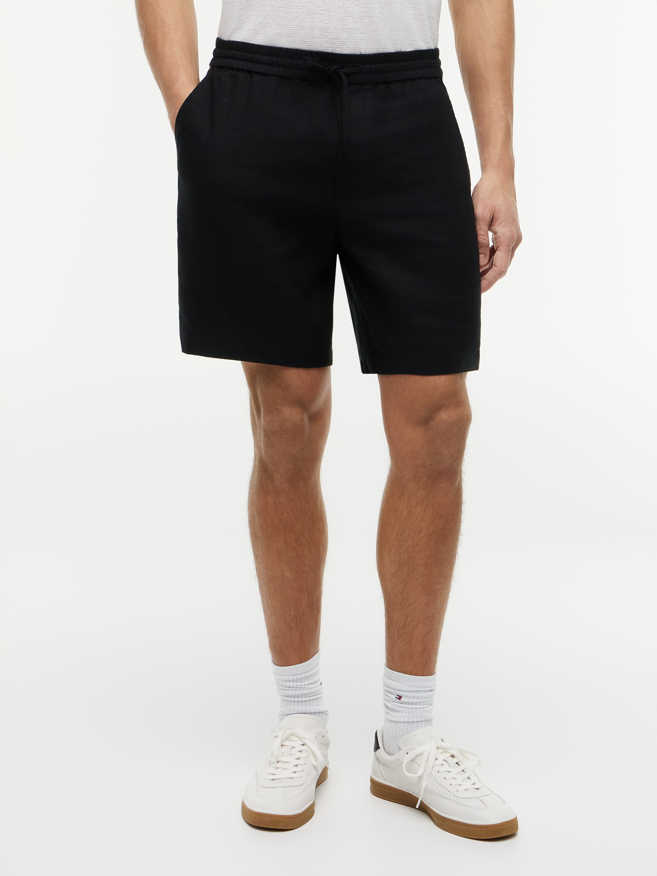 "Dover Linen Blend 8"" Inseam Chino Shorts"