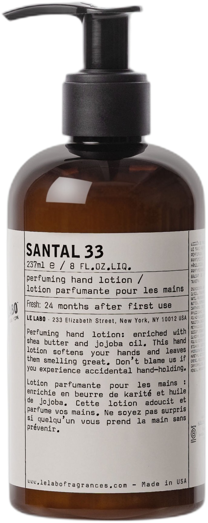 Santal 33 Perfuming Hand Lotion