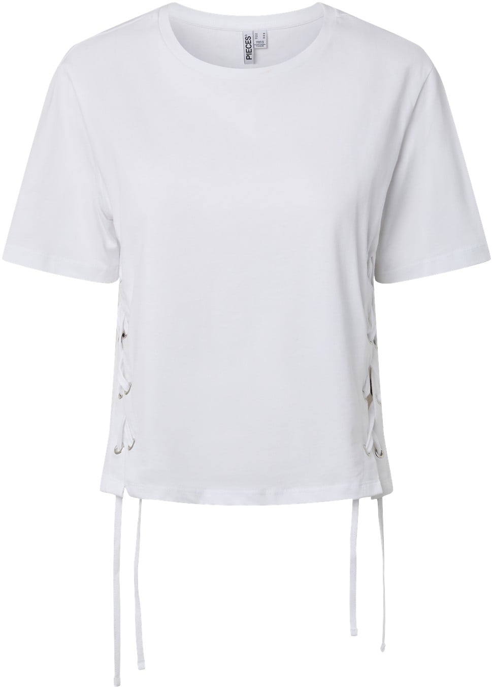 Pcfenja SS TIE Detail Tshirt JSR D