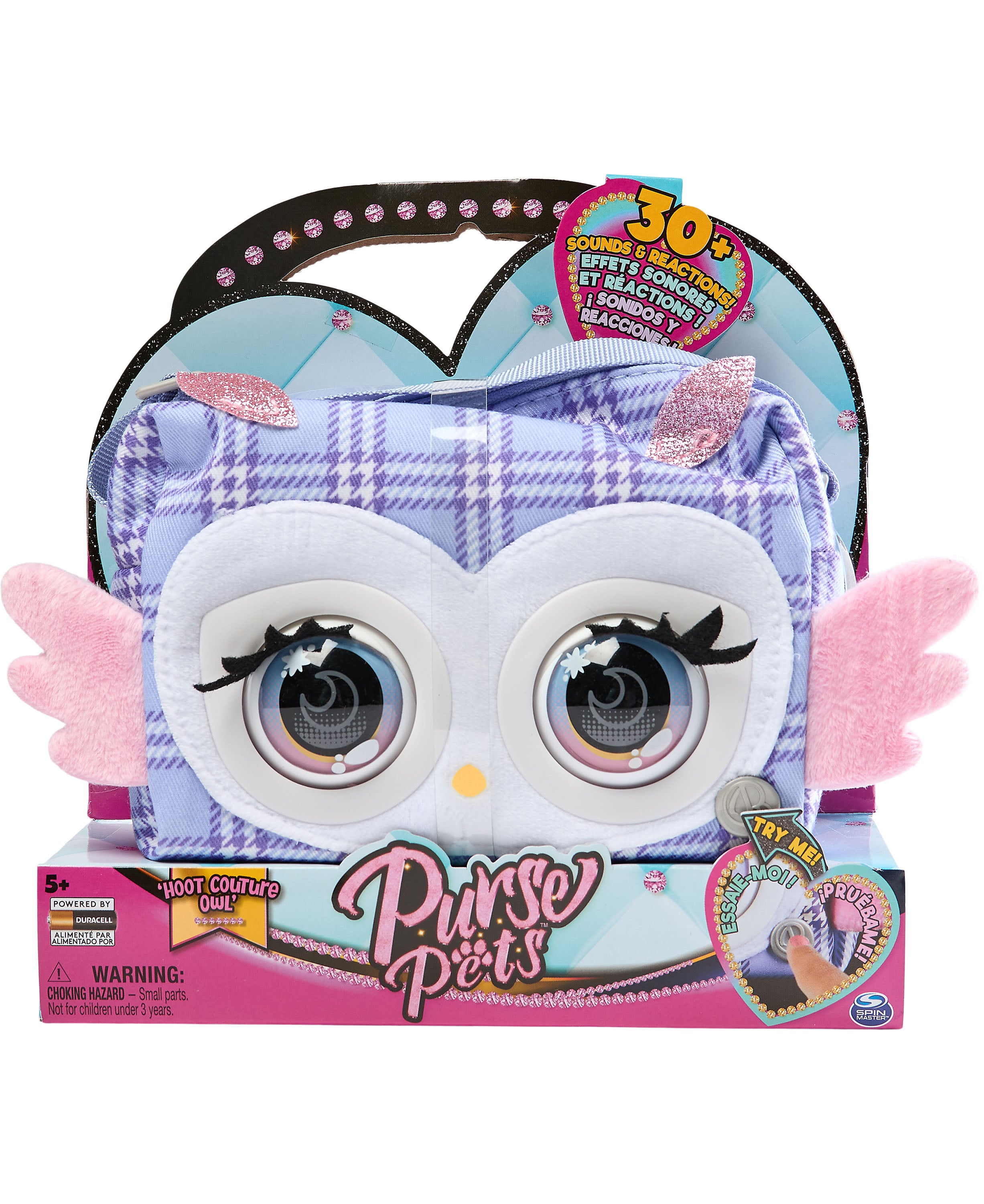 Purse Pets Print Perfect Owl
