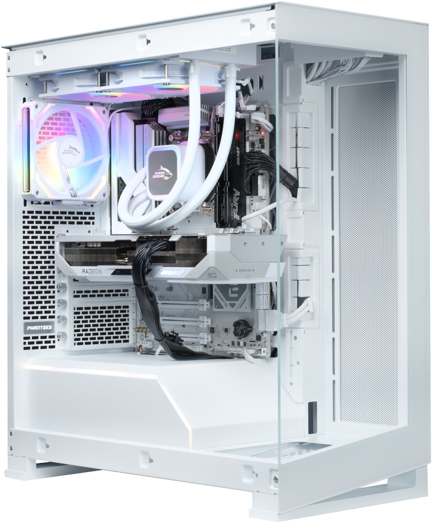 White Shark Massacre 9070 XT Gaming PC
