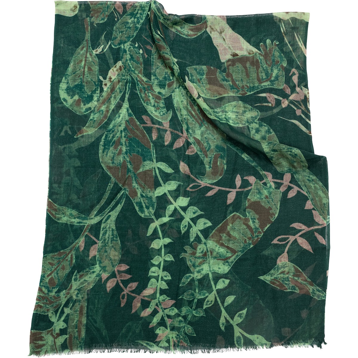 Painted Leaves Scarf