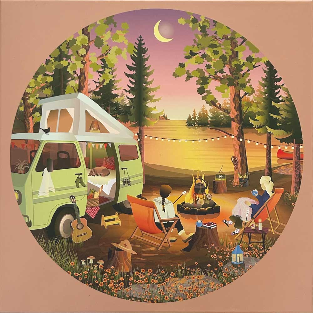 VAN Life Puslespil med 1000 Brikker