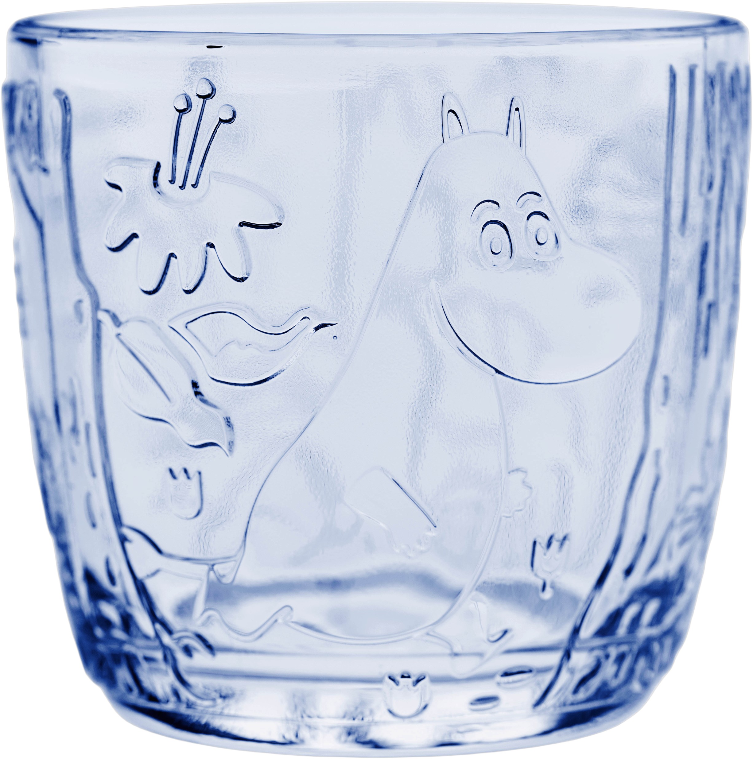 Moomin Arabia 28cl Glas 2stk Aqua